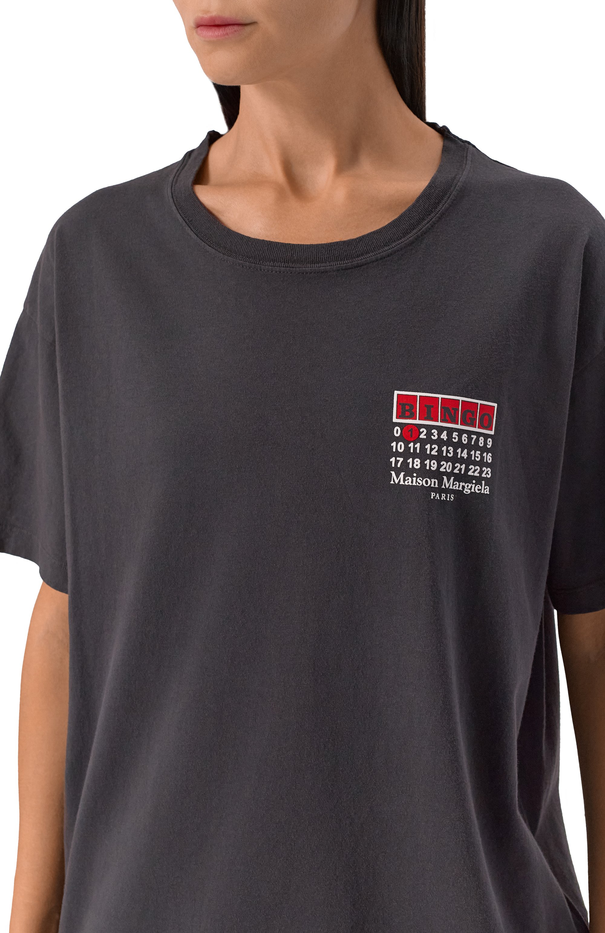 Хлопковая футболка MAISON MARGIELA, арт. S51GC0537/S24575, фото 5