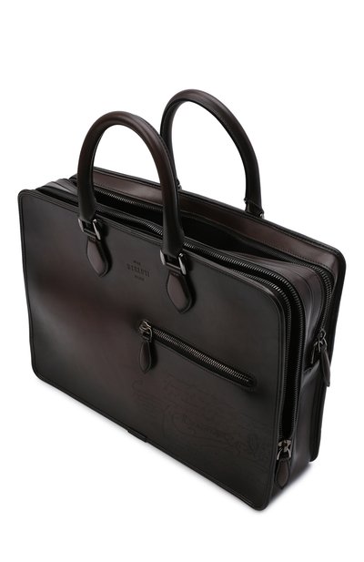 Кожаная сумка для ноутбука BERLUTI, арт. M149250, фото 5