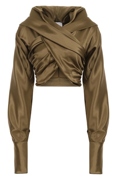 Женская атласная блузка GIUSEPPE DI MORABITO, арт. 04SST0312 04422