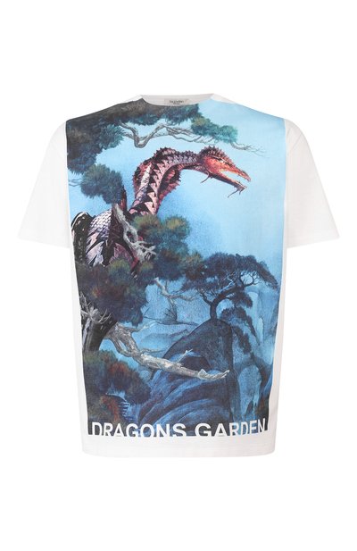 Хлопковая футболка VALENTINO, арт. TV0MG06P69H, фото 1