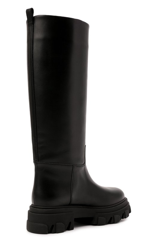 Кожаные сапоги Perni Gia Couture Чёрный, фото 5