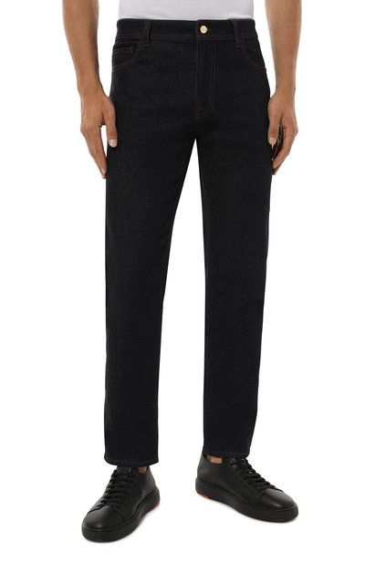 Джинсы CANALI темно-синего цвета по цене 69950 руб., арт. 91729/PX01028, фото 3 Джинсы CANALI, арт. 91729/PX01028, фото 3