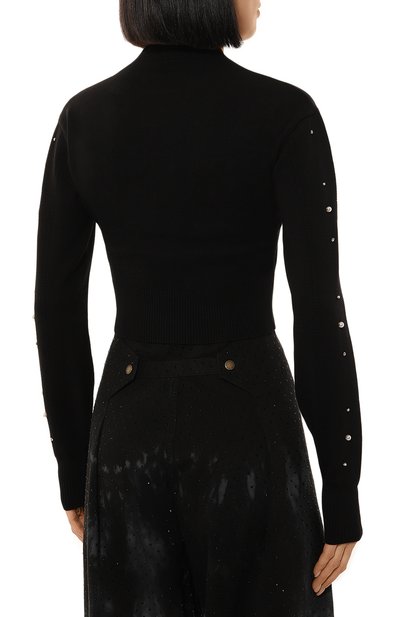 Хлопковый пуловер VERSACE JEANS COUTURE, арт. 77HA0M26/CMF16, фото 4