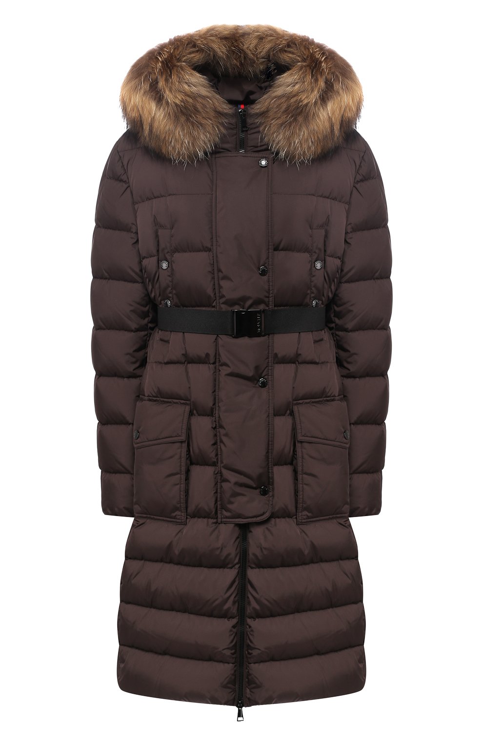 Пуховик с меховой отделкой капюшона MONCLER, арт. D2-093-49884-25-68065, фото 1