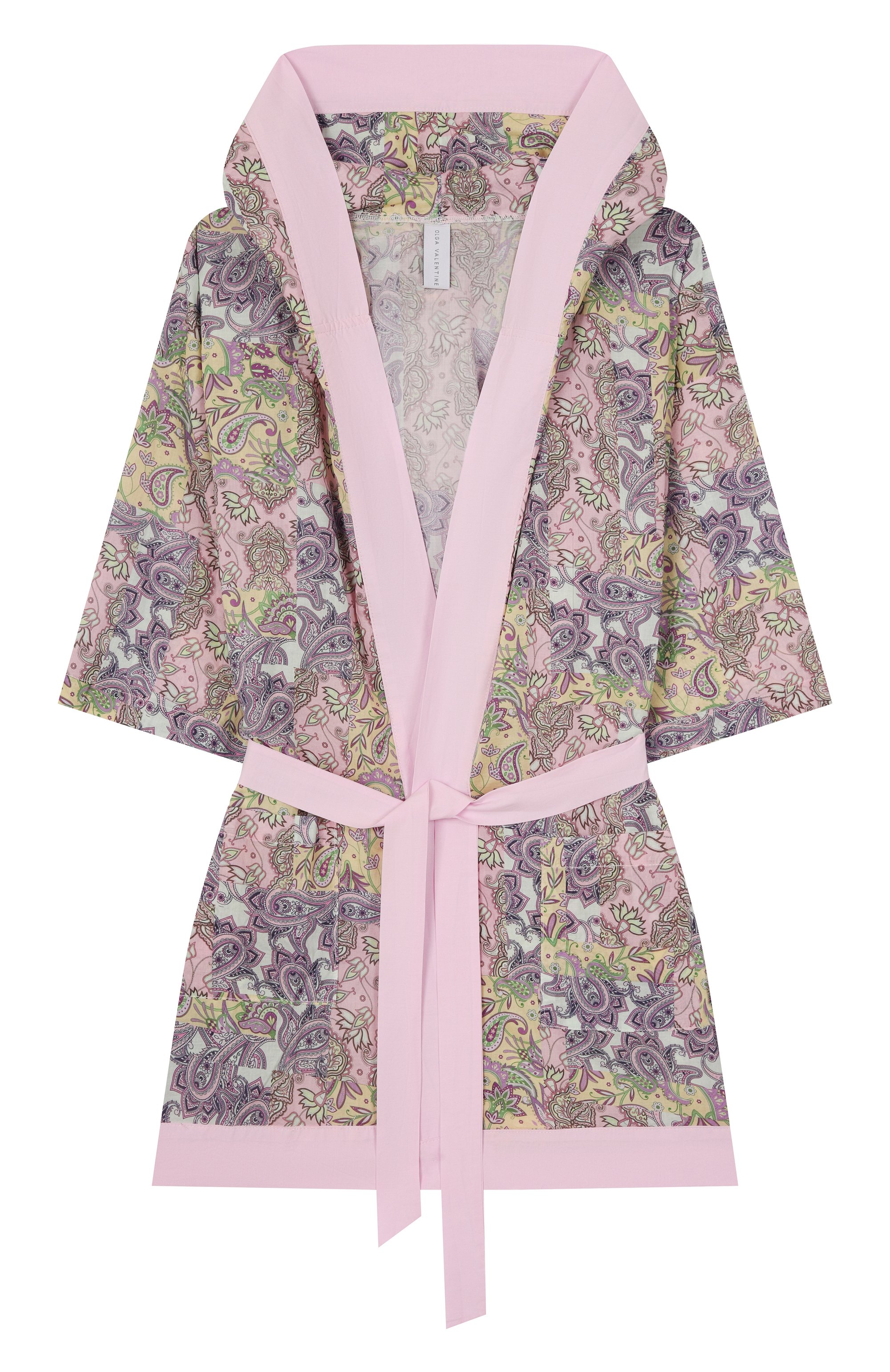 Хлопковый халат OLGA VALENTINE, арт. 23R/1A-10A, фото 1