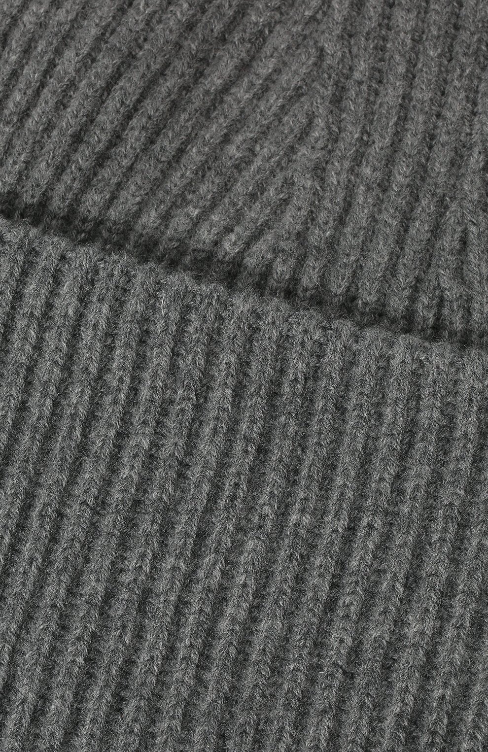 Шапка из шерсти и кашемира ADDICTED серого цвета по цене 17900 руб., арт. MK924, фото 4 Шапка из шерсти и кашемира ADDICTED, арт. MK924, фото 4