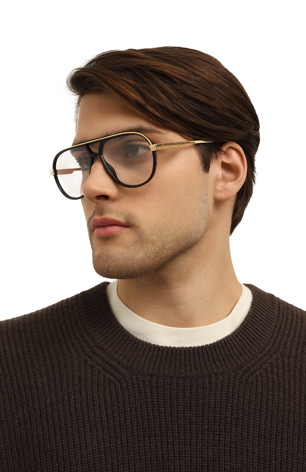 Оправа DSQUARED2 черного цвета по цене 23300 руб., арт. D20113 807, фото 3 Оправа DSQUARED2, арт. D20113 807, фото 3