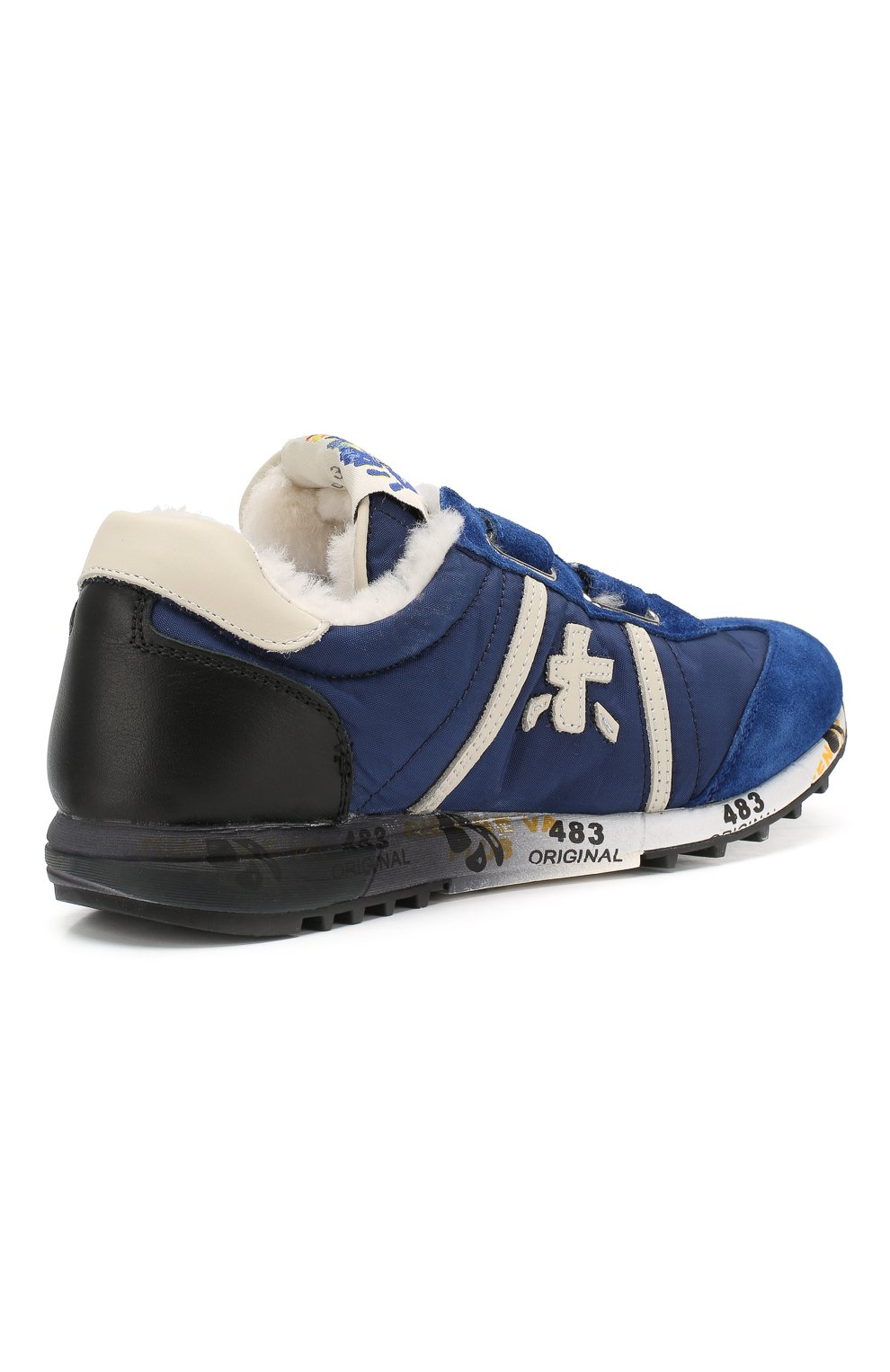 Кроссовки с меховой отделкой PREMIATA WILL BE, арт. LUCY V M/0858/JUN, фото 3