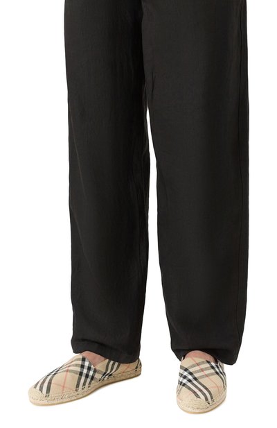 Текстильные эспадрильи mews BURBERRY, арт. 8109235, фото 3