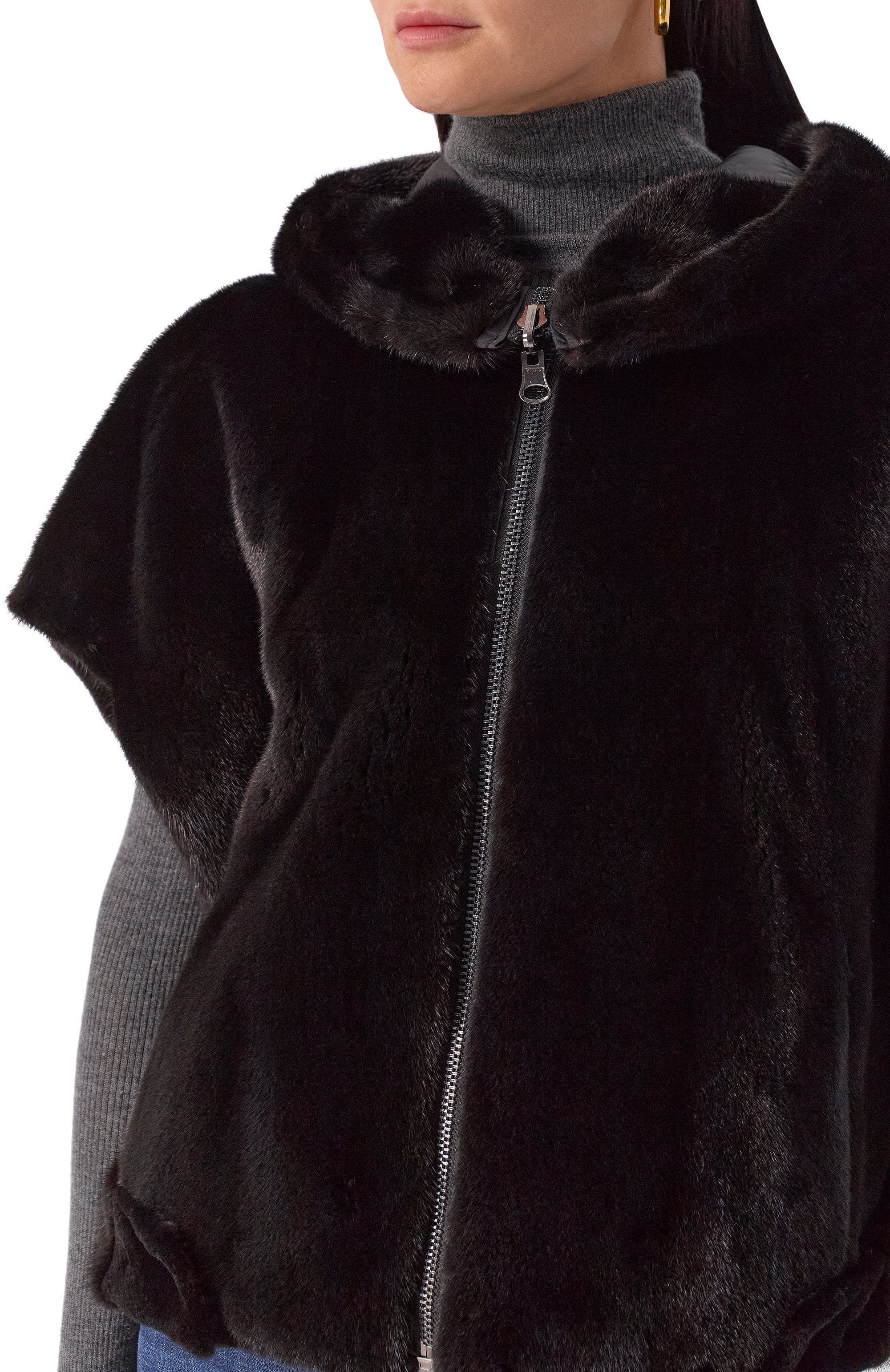 Двусторонний жилет из норки VICTORIA KUSENKOVA, арт. 822804002688, фото 5