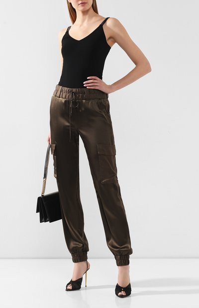 Шелковые джоггеры TOM FORD, арт. PAW299-FAX623, фото 2