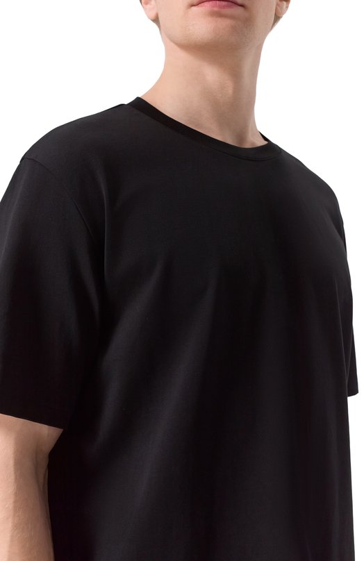 Хлопковая футболка Attachment AJ52-090 Чёрный  AJ52-090 Фото 5