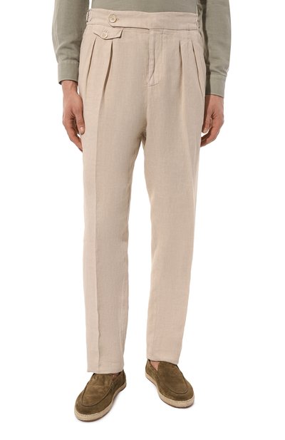 Льняные брюки BRUNELLO CUCINELLI, арт. M243DB2296, фото 3