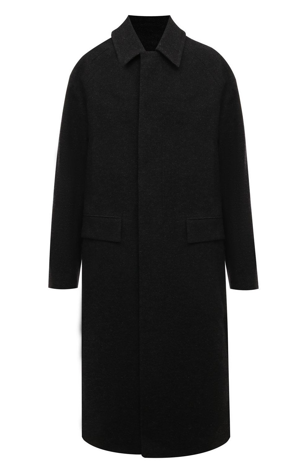 Шерстяное пальто JUUN.J темно-серого цвета по цене 136500 руб., арт. JC4930P21/4, фото 1 Шерстяное пальто JUUN.J, арт. JC4930P21/4, фото 1