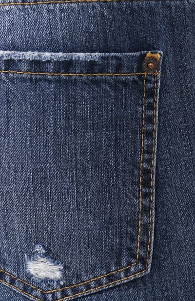 Джинсы с потертостями DSQUARED2 темно-синего цвета по цене 57000 руб., арт. S75LB0319/S30309, фото 5 Джинсы с потертостями DSQUARED2, арт. S75LB0319/S30309, фото 5
