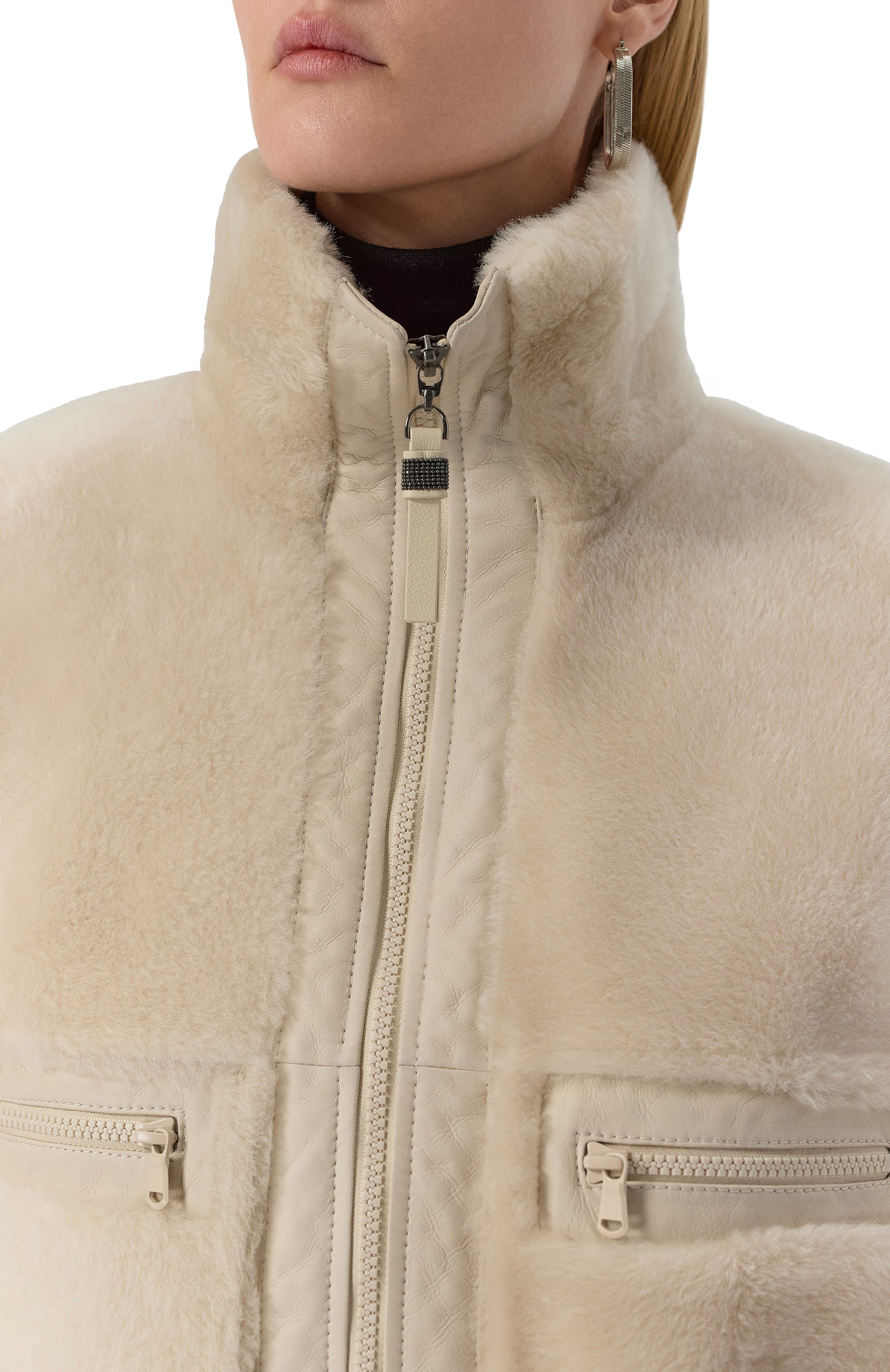 Дубленка из овчины BRUNELLO CUCINELLI, арт. MPMRA7775P, фото 5