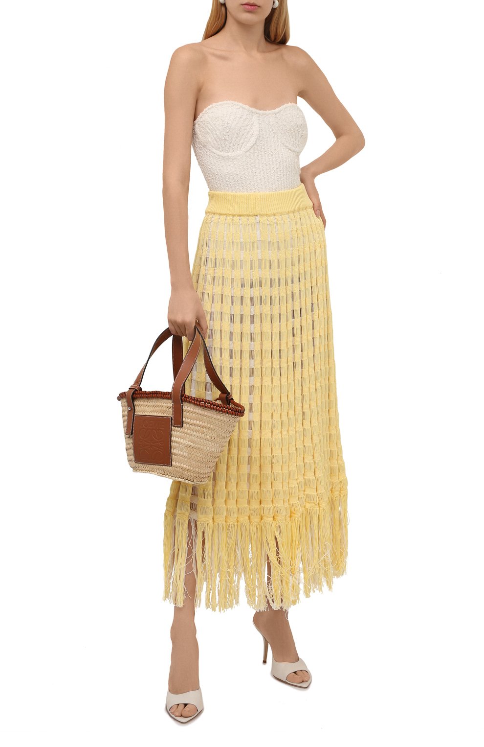 Сумка basket small loewe x paula's ibiza LOEWE, арт. A223S93X17, фото 3