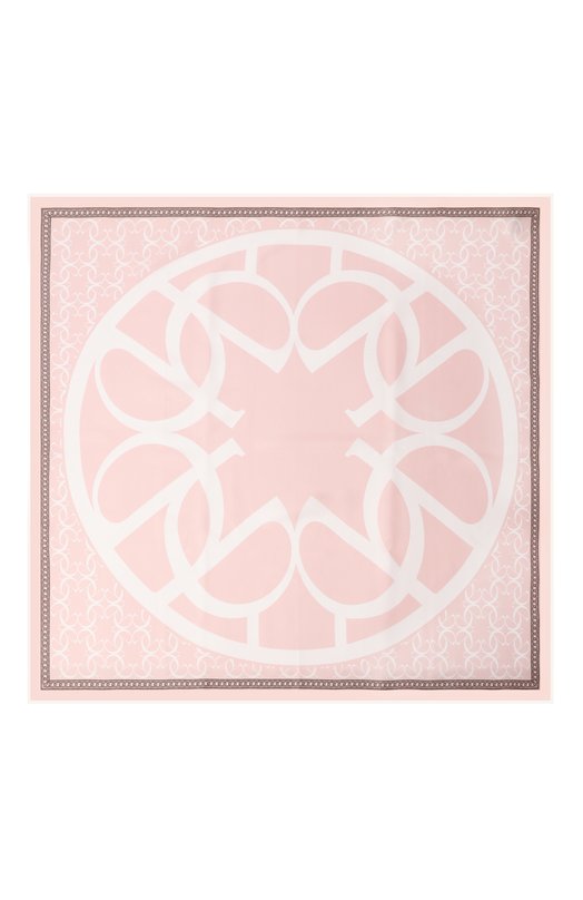 Шелковый платок Elie Saab 710009246 Розовый  710009246 Фото 4