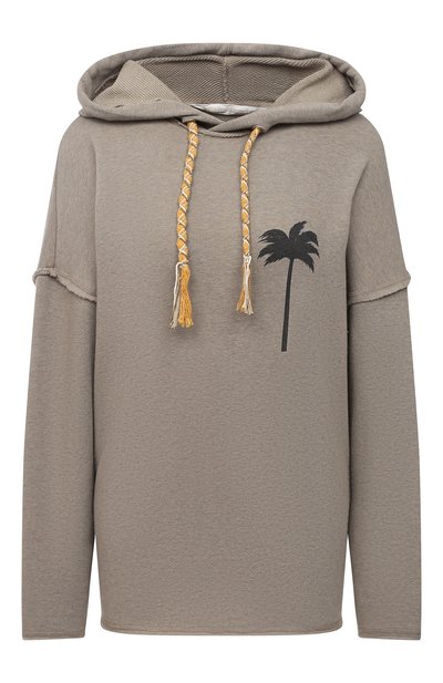 Женский хлопковое худи PALM ANGELS, арт. PWBB031F20FLE0016010