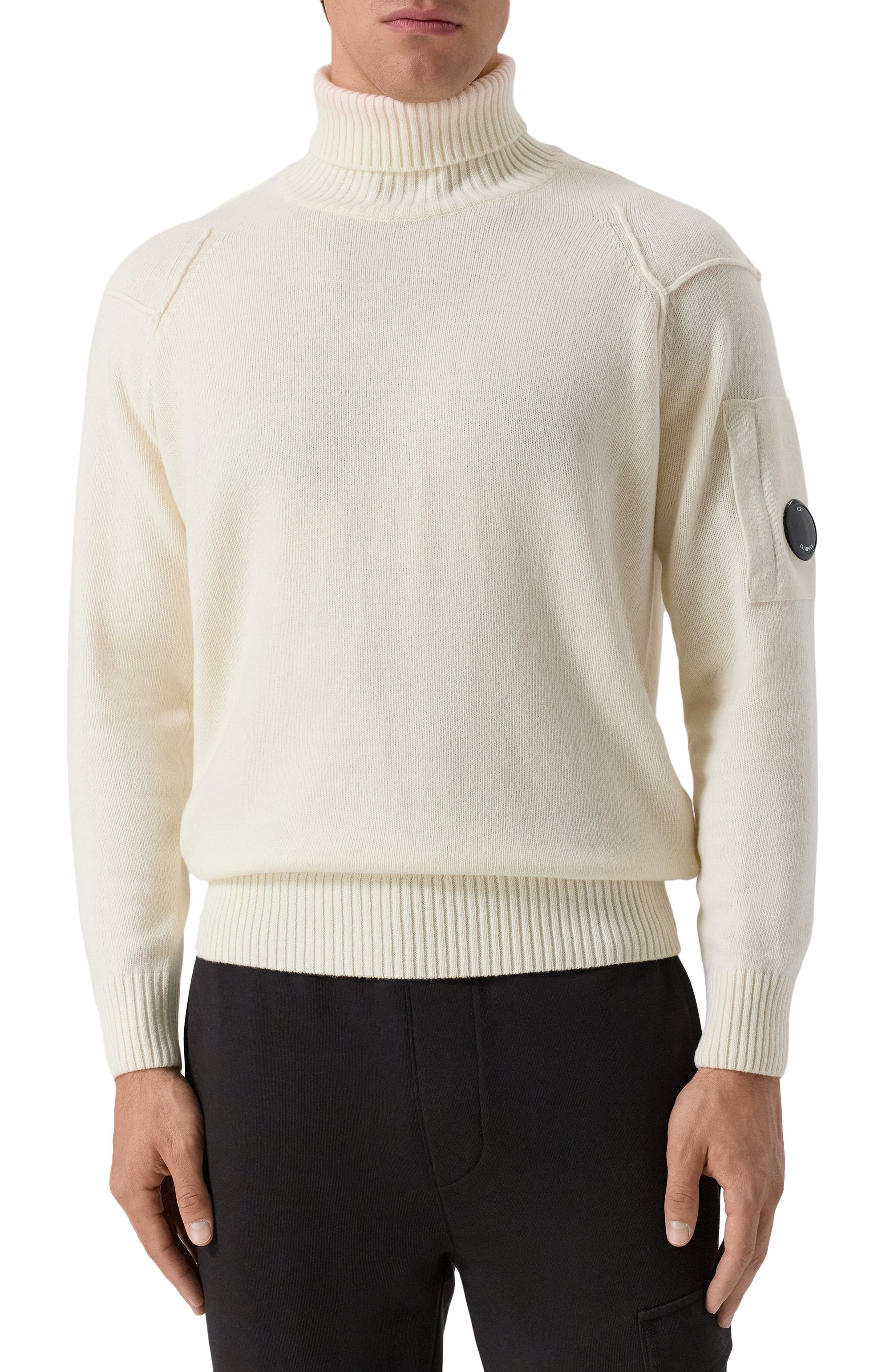 Шерстяной свитер C.P. COMPANY, арт. 19CMKN166A110149A, фото 3