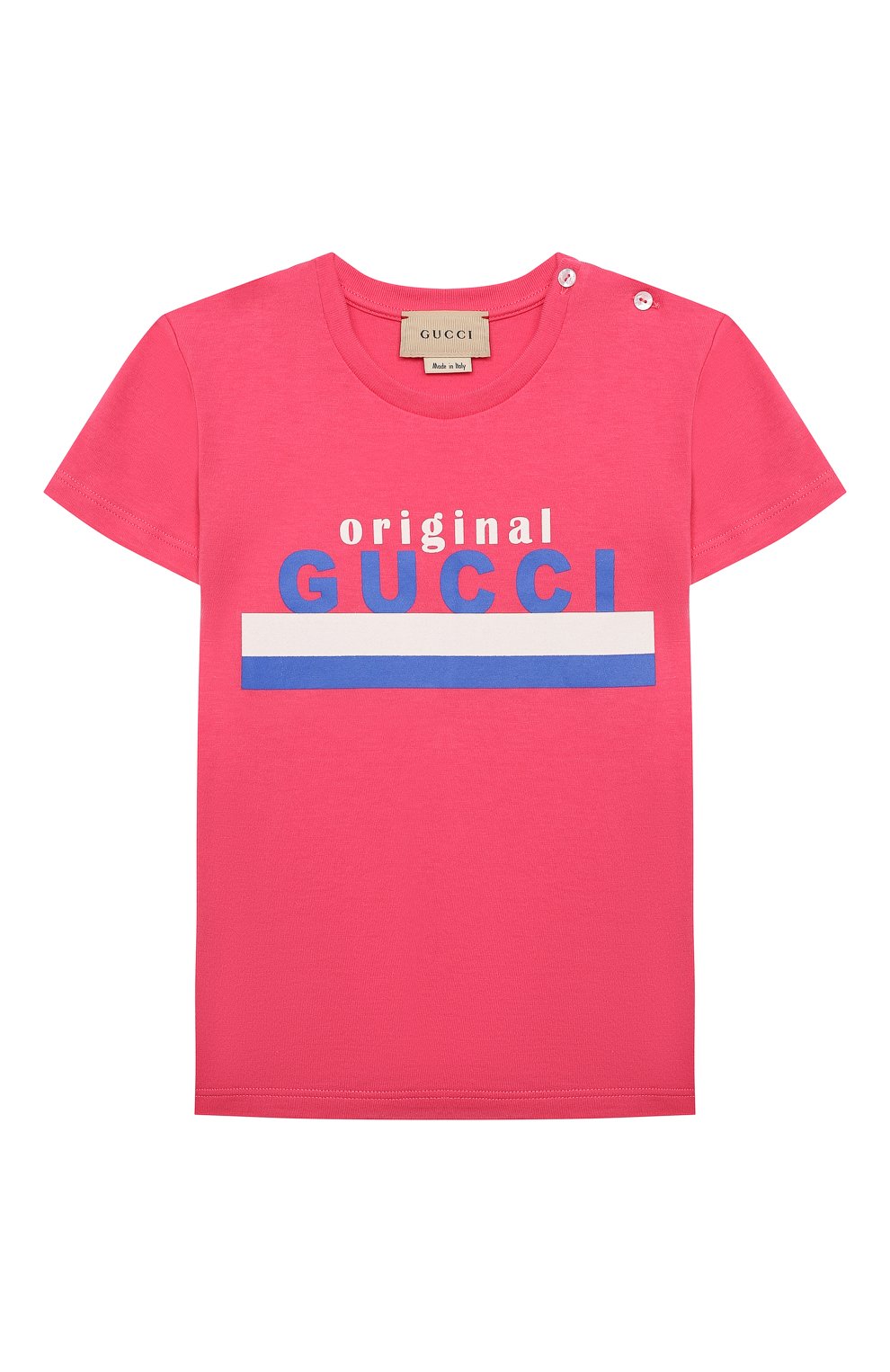 Хлопковая футболка GUCCI, арт. 561651/XJC7M, фото 1