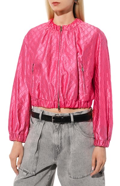 Шелковый бомбер GUCCI, арт. 691925/ZAIDC, фото 3