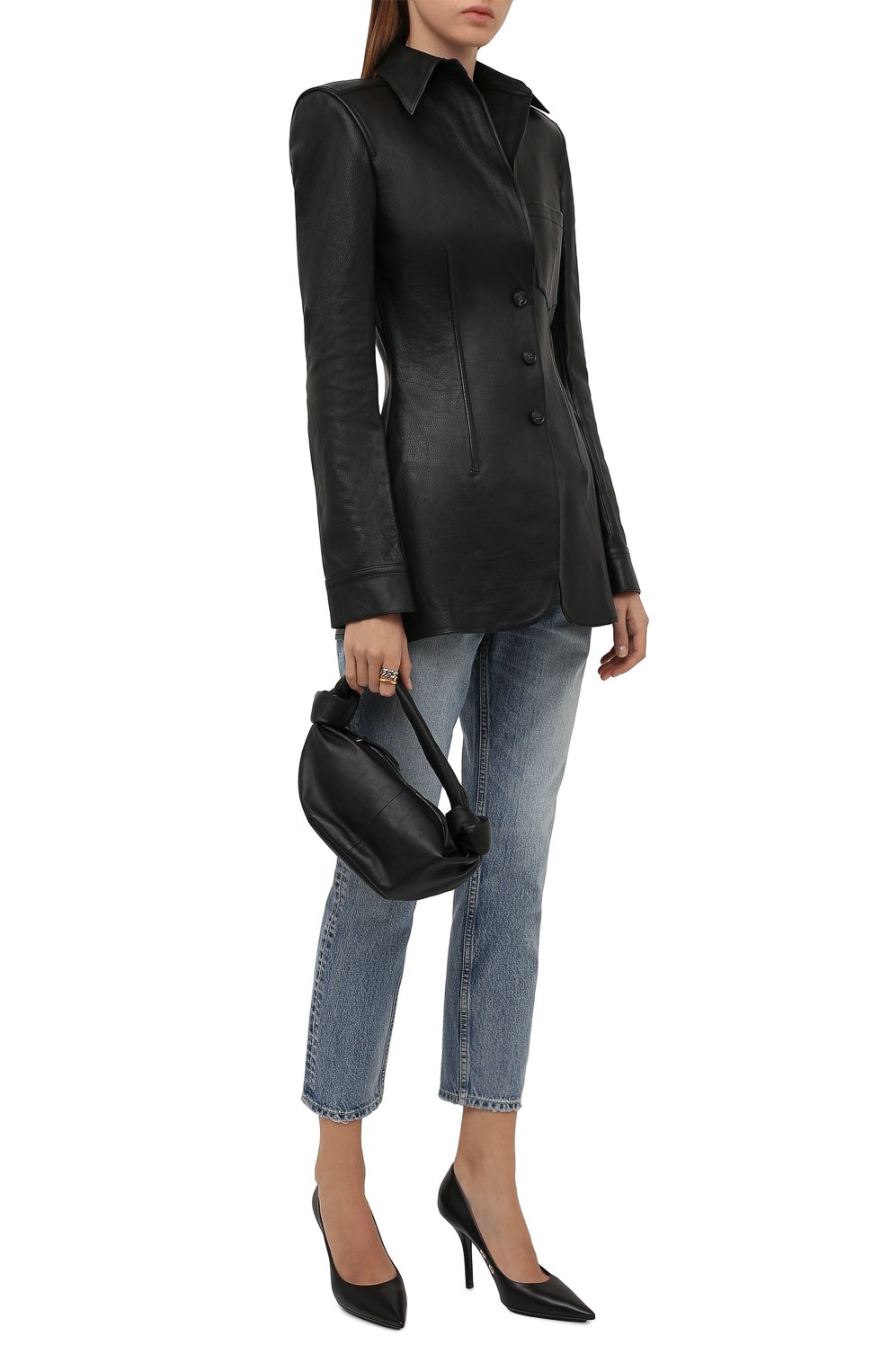 Кожаный жакет ALEXANDER WANG, арт. 1WC3211461, фото 2