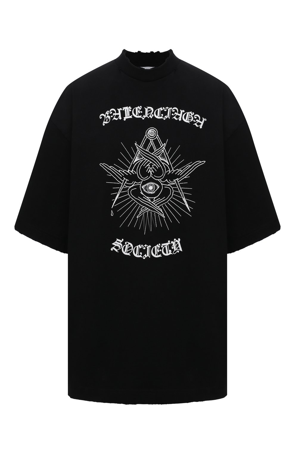 Хлопковая футболка BALENCIAGA, арт. 641532/TJV78, фото 1