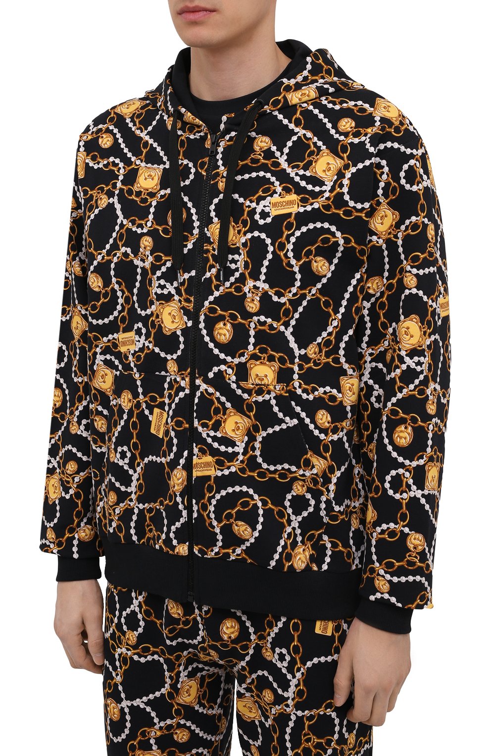 Хлопковая толстовка MOSCHINO, арт. A1715/8108, фото 3