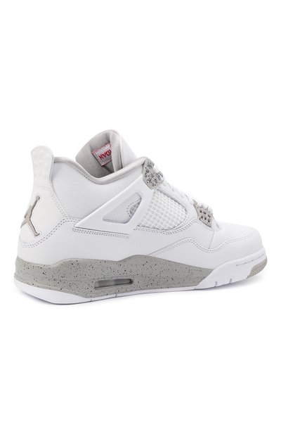 Кеды air jordan 4 retro white oreo NIKELAB, арт. CT8527-100, фото 4