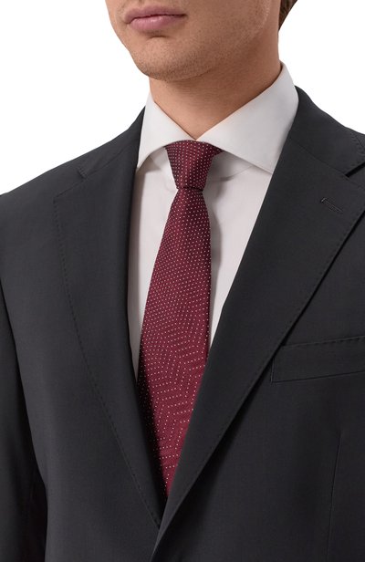 Шелковый галстук GIORGIO ARMANI, арт. GM000800/TE22440, фото 2
