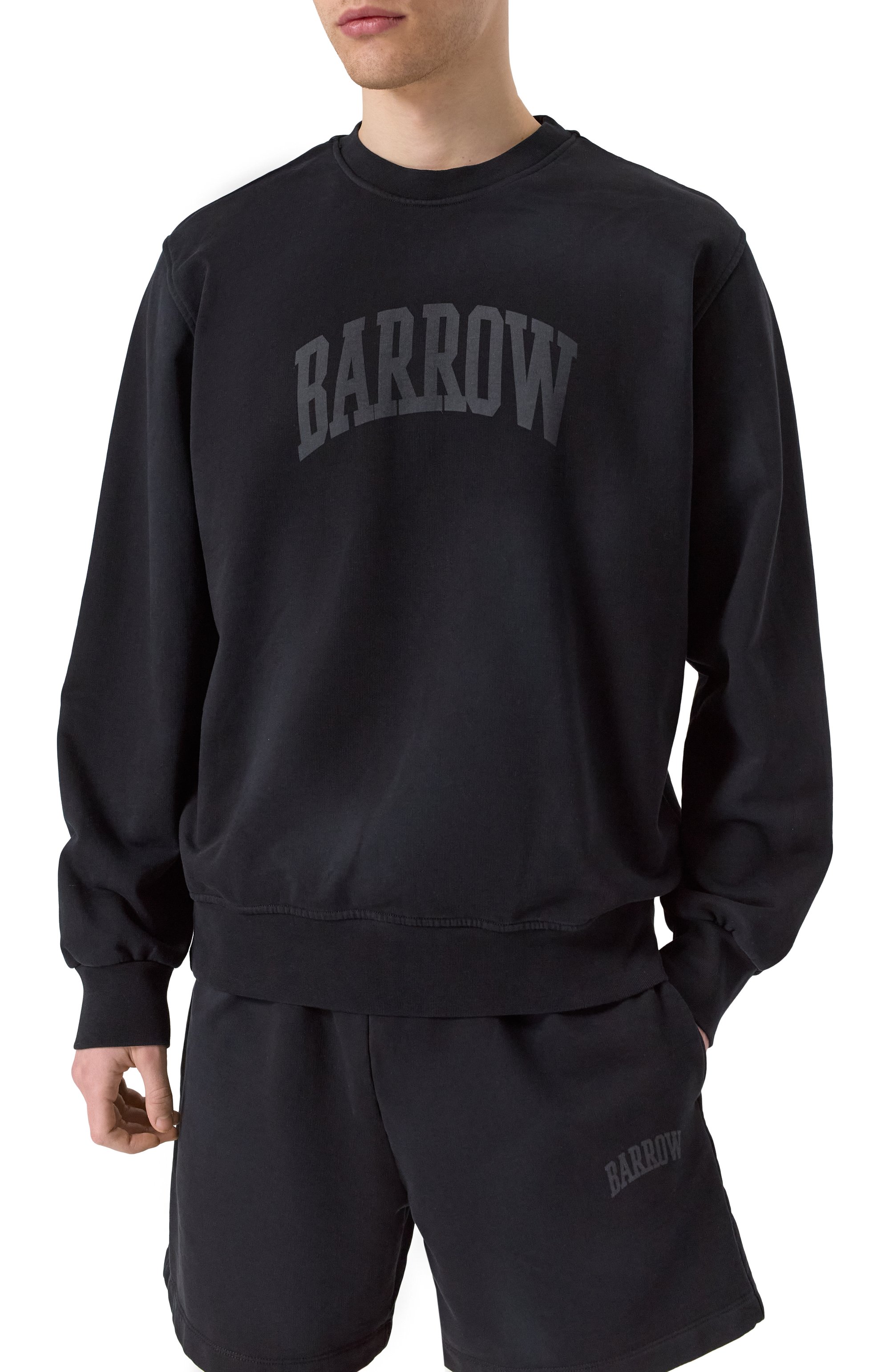 Хлопковый свитшот BARROW, арт. S5BWMASW044, фото 3