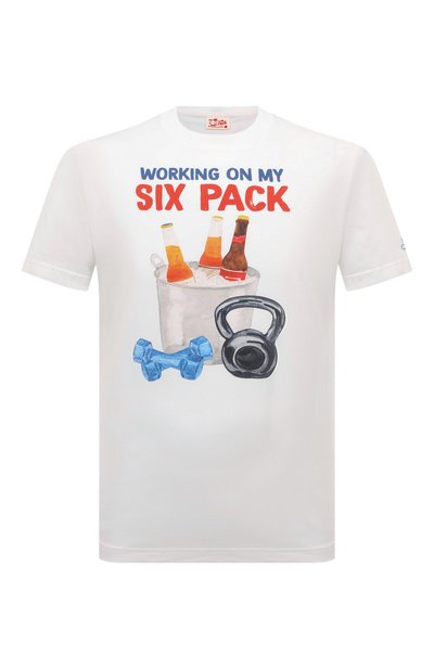 Хлопковая футболка MC2 SAINT BARTH, арт. STBM TSHIRT MAN/TSHM001/02203B, фото 1
