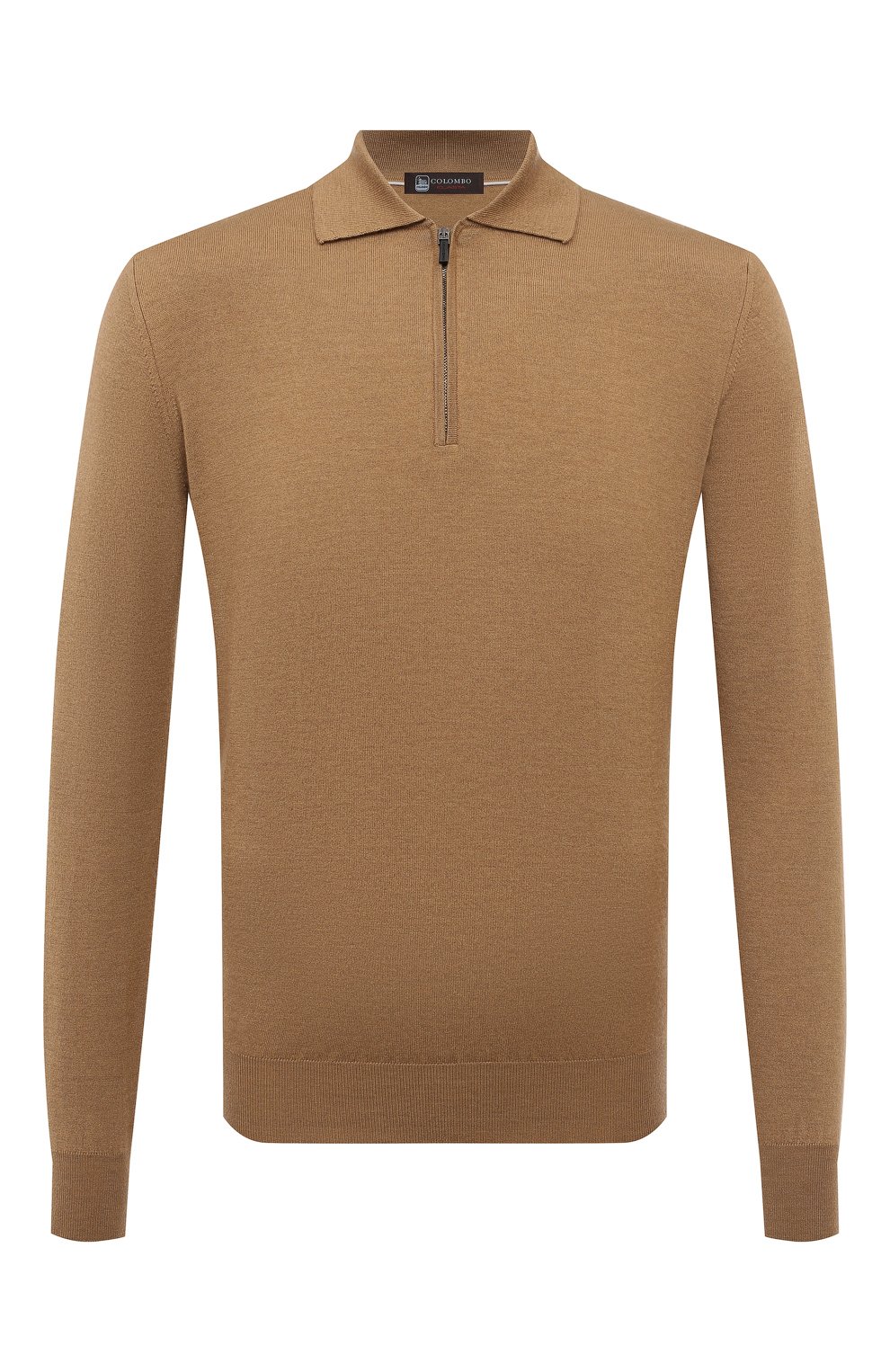 Поло из кашемира и шелка COLOMBO бежевого цвета по цене 83950 руб., арт. MA04336/FF00150, фото 1 Поло из кашемира и шелка COLOMBO, арт. MA04336/FF00150, фото 1