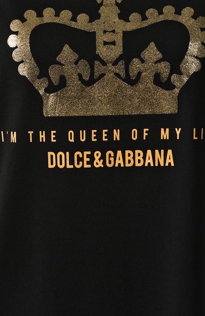 Хлопковая футболка DOLCE & GABBANA, арт. F8H93T/G7TAV, фото 5