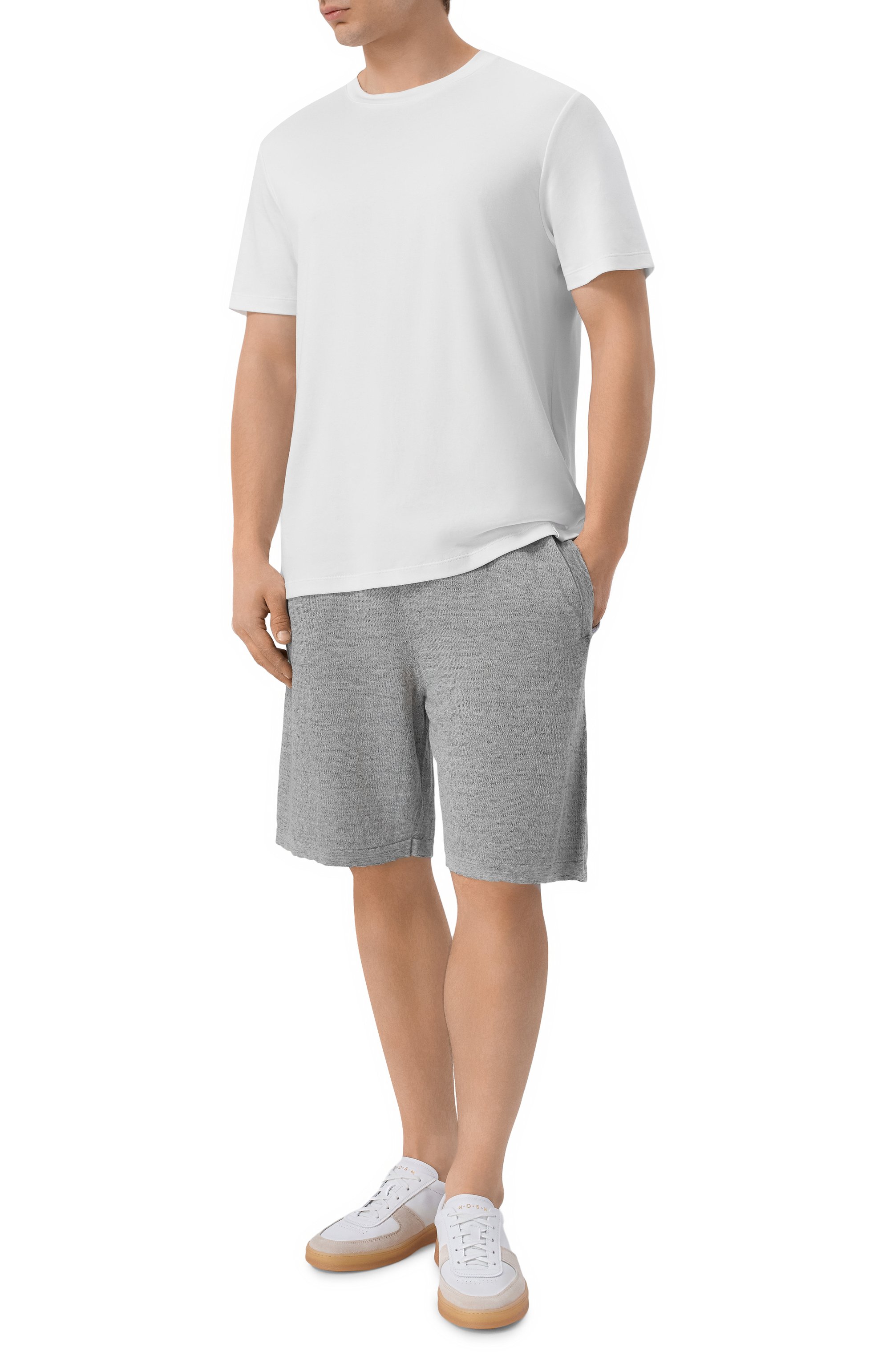 Шорты изо льна и шелка ANDREA CAMPAGNA, арт. M5426-8088, фото 2