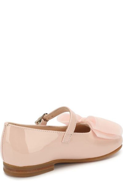 Лаковые туфли с бантом на ремешке IL GUFO, арт. G247/VIT. VERNICE/23-26, фото 3