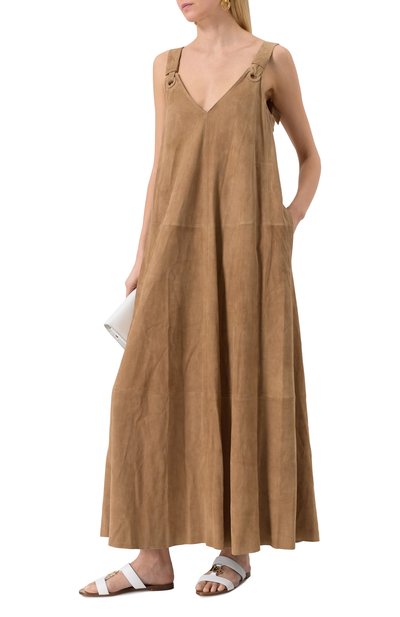 Кожаные шлепанцы bianca DOLCE & GABBANA, арт. CQ0608/AW576, фото 2