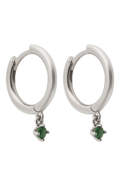 Серьги с зеленым цирконитом JEWLIA, арт. JR-124З, фото 3