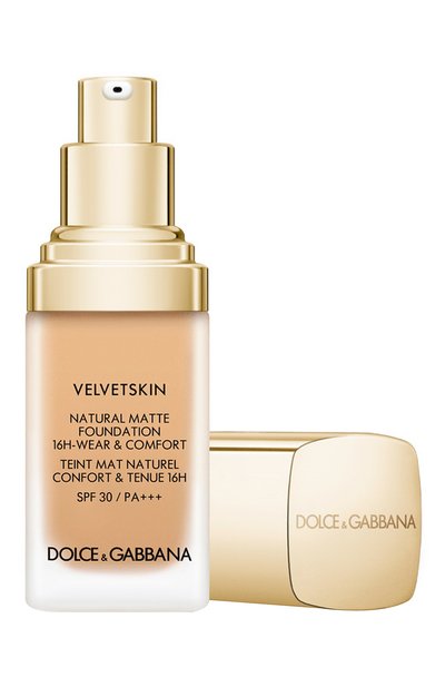 Матирующее тональное средство-флюид velvetskin, оттенок desert 340 (30ml) DOLCE & GABBANA цвета по цене 6460 руб., арт. 3423222041601, фото 3 Матирующее тональное средство-флюид velvetskin, оттенок desert 340 (30ml) DOLCE & GABBANA, арт. 3423222041601, фото 3