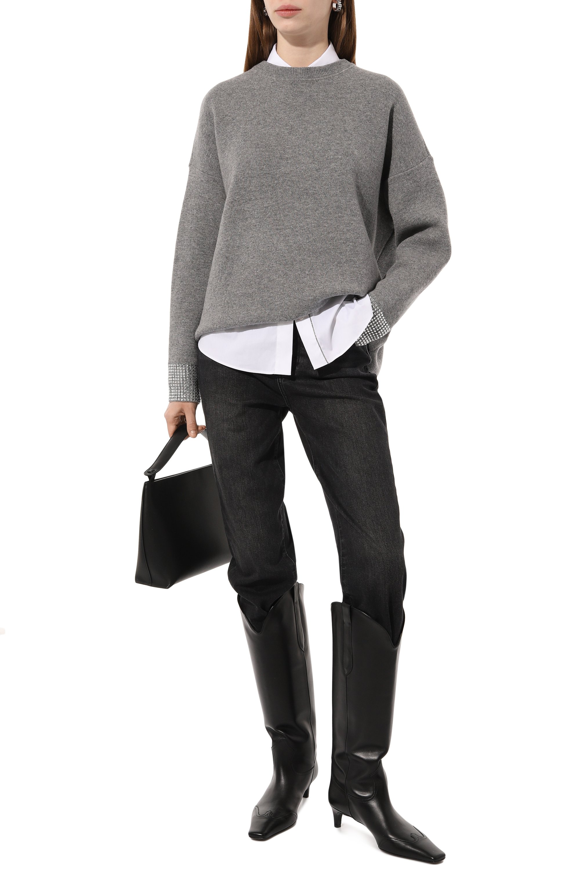 Свитер из шерсти и вискозы VALENTINO, арт. 3B3KC47Y83B, фото 2