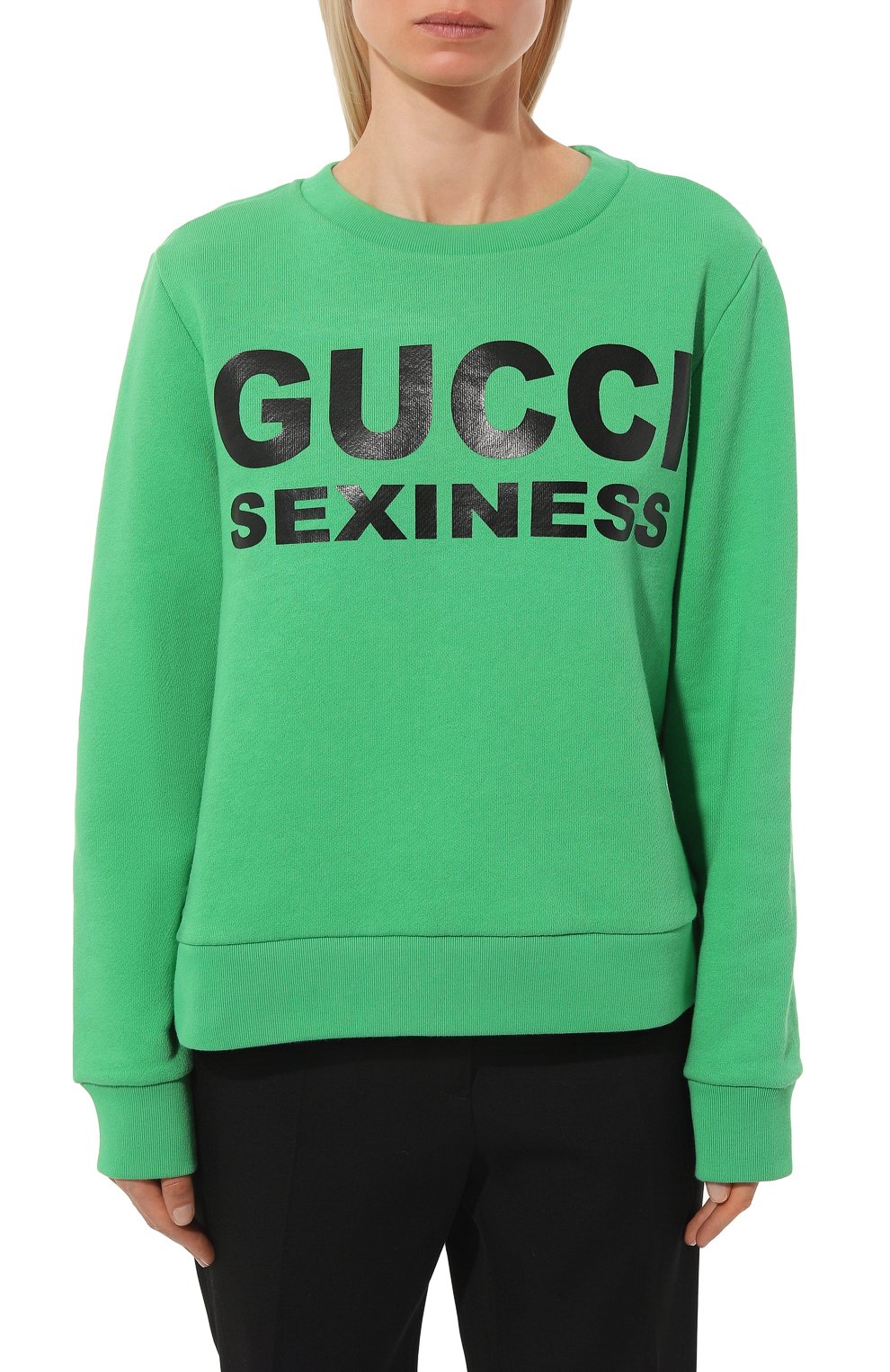 Хлопковый свитшот GUCCI, арт. 623450 XJCLC, фото 3