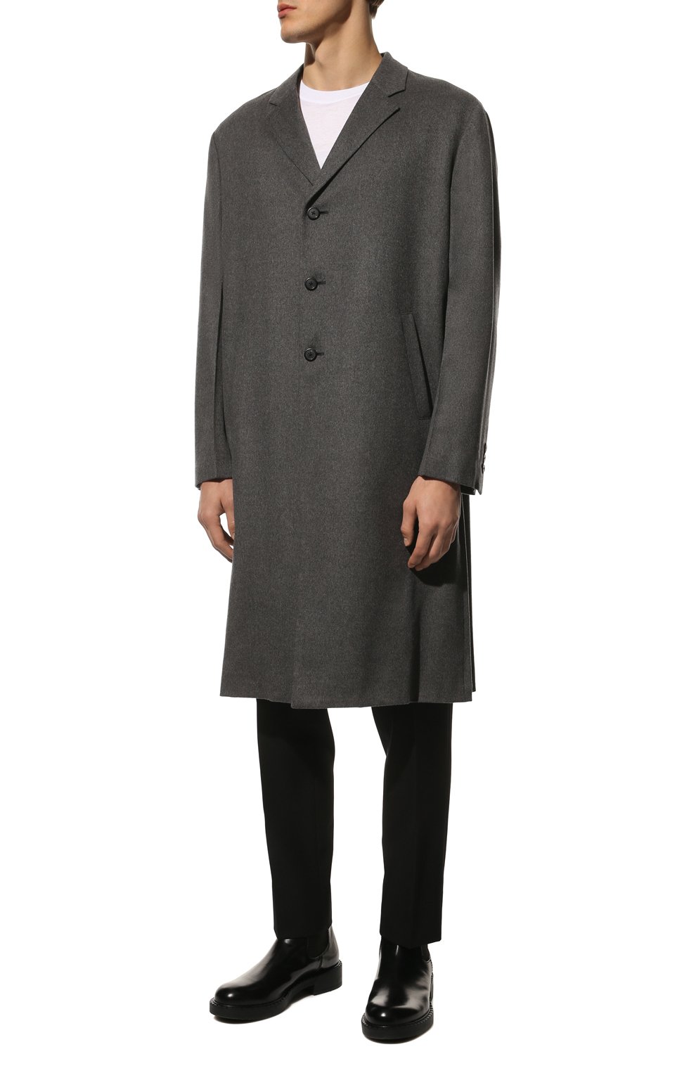 Кашемировое пальто PRADA, арт. UC463X-1YEF-F0480-211, фото 3