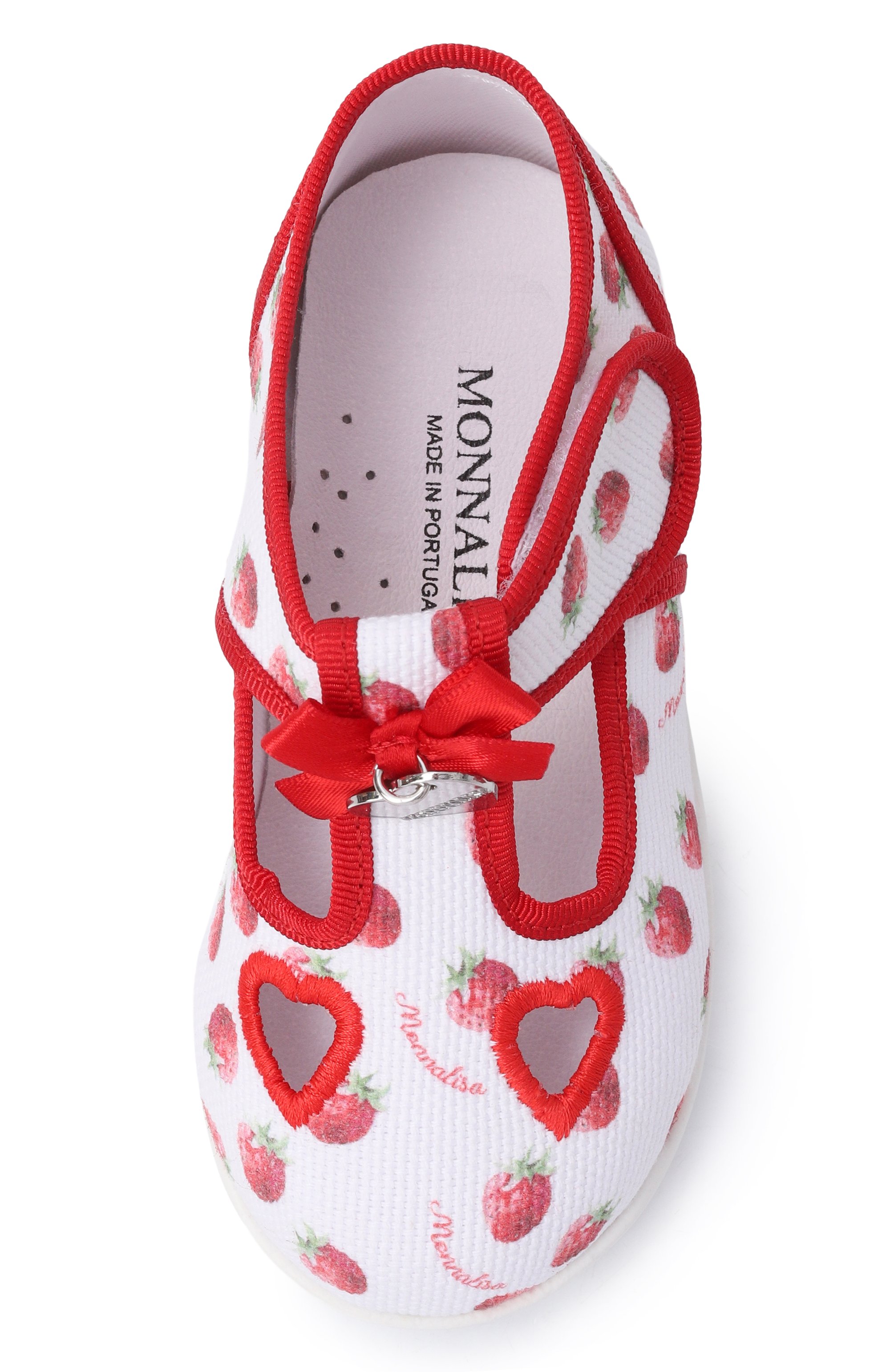 Балетки MONNALISA белого цвета по цене 12200 руб., арт. 83G003, фото 4 Балетки MONNALISA, арт. 83G003, фото 4