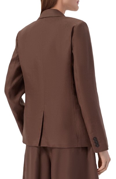 Льняной жакет WEEKEND MAX MARA, арт. WKDNALUT, фото 4
