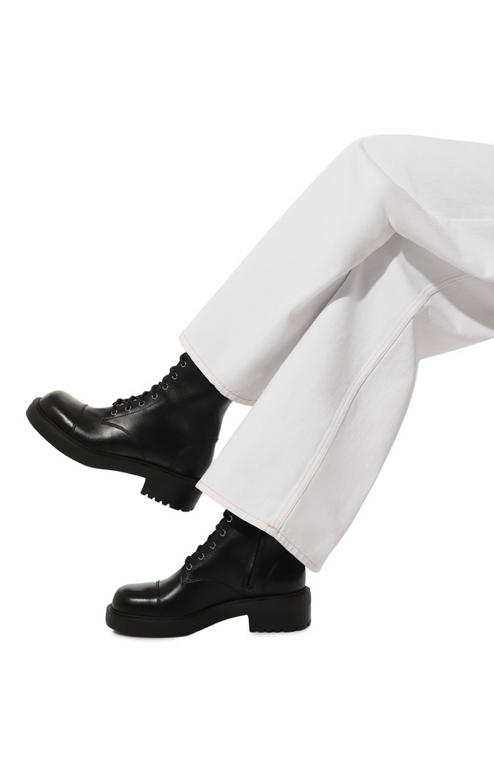 Кожаные ботинки toluse GIUSEPPE ZANOTTI DESIGN черного цвета по цене 122000 руб., арт. I470013/001, фото 3 Кожаные ботинки toluse GIUSEPPE ZANOTTI DESIGN, арт. I470013/001, фото 3