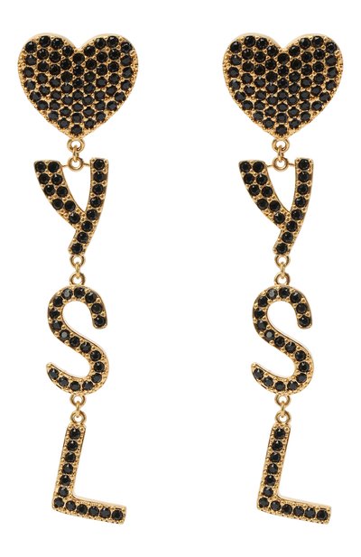 Серьги-клипсы heart SAINT LAURENT, арт. 584228/Y1526, фото 1