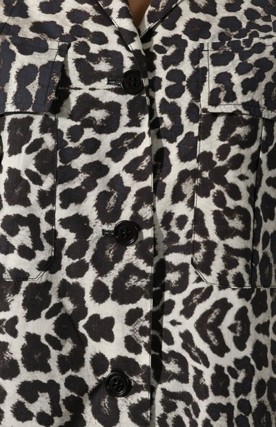 Хлопковое платье DRIES VAN NOTEN леопардового цвета по цене 64800 руб., арт. 201-11048-9006, фото 5 Хлопковое платье DRIES VAN NOTEN, арт. 201-11048-9006, фото 5