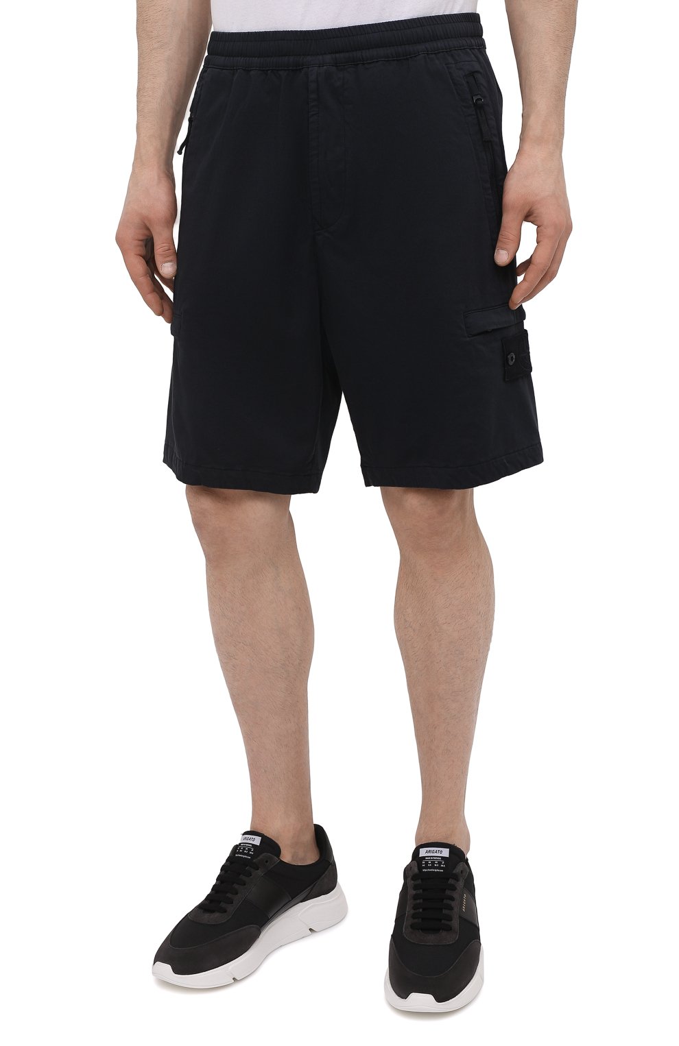 Шорты из хлопка и шерсти STONE ISLAND, арт. 7415L06F2, фото 3