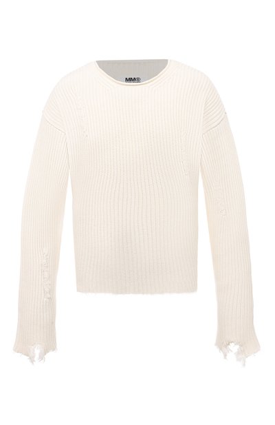 Хлопковый свитер MM6, арт. S62HL0009/S18255, фото 1